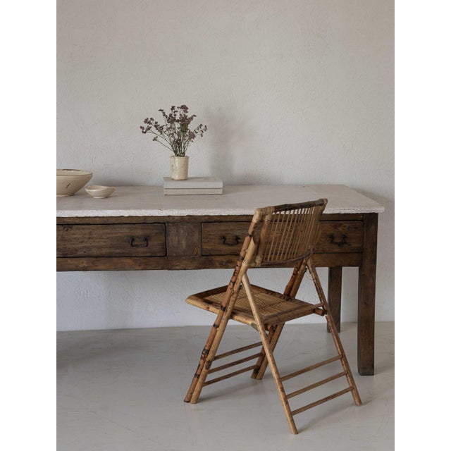 Kitchen Counter with Stone Top For Sale - Image 4 of 18