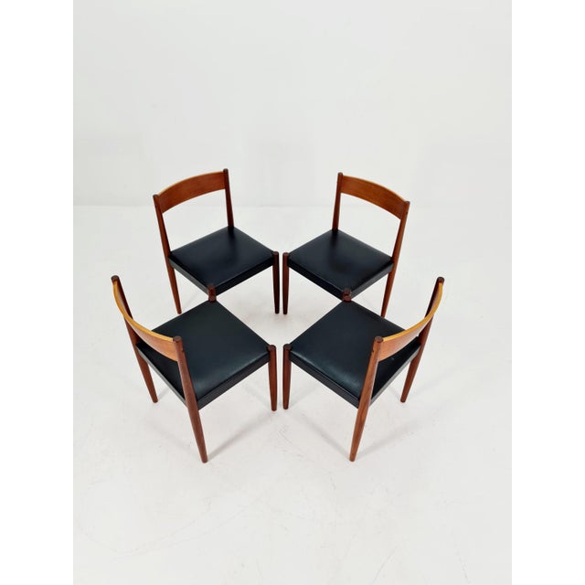 Danish Modern Teak Chairs by Niels Möller for Frem Rojle, 1960s, Set of 4 For Sale - Image 5 of 11