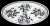 One of the prettiest platters ever! Portmeirion Botanic Garden Clematis Florida Virgins Bower pattern. Prominent in size...