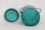 This beautiful vintage Ball Ideal Mason Jar is made out of teal glass with a metal mechanism for securing the matching...
