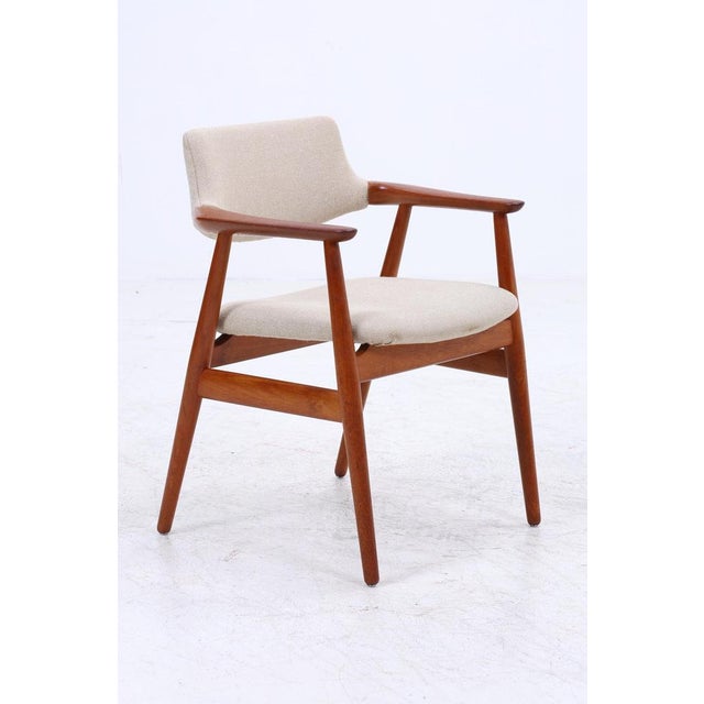 Vintage Teak Chair by Erik Kirkegaard for Glostrup For Sale - Image 13 of 15