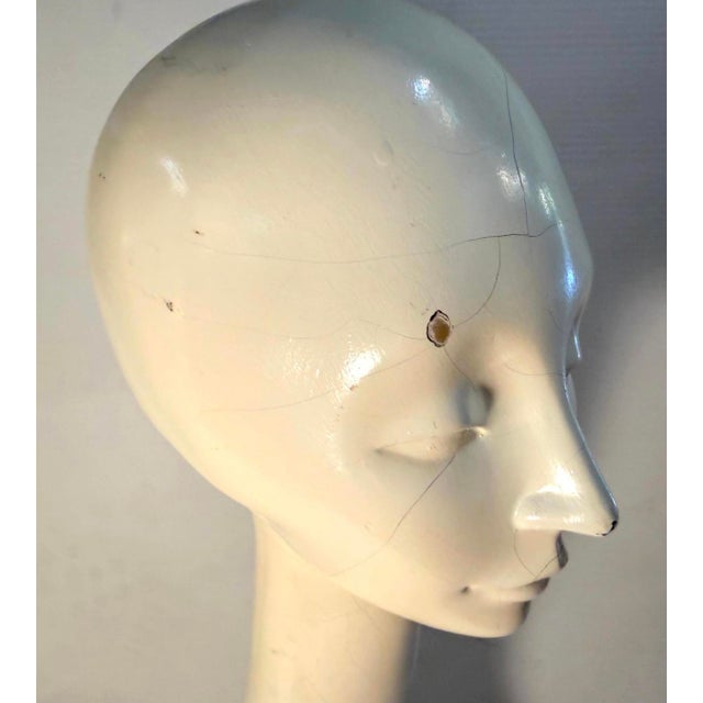 Vintage Long Neck Mannequin Bust (Pair Available) For Sale In New York - Image 6 of 15