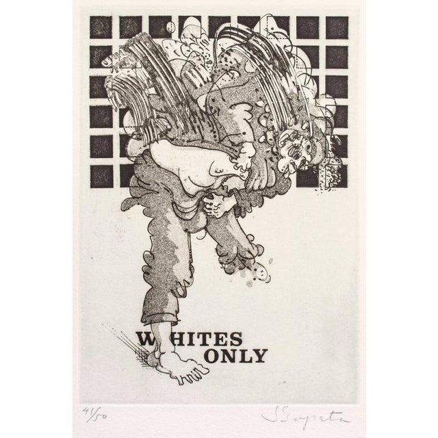 Edition of 50 copies. Copy number 41, signed by the author. Collection of etchings, each of them numbered and hand signed...