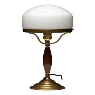 Mid-Century Table Lamp in Brass with Original Patina, 1950s For Sale
