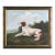 20th Century Danish Original Oil on Canvas Painting of Dog, Signed For Sale