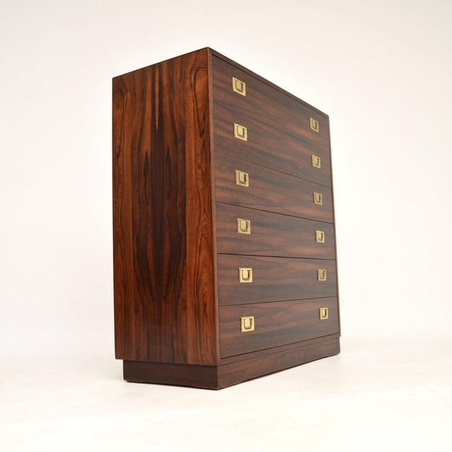Wood Vintage Danish Chest of Drawers, 1960s For Sale - Image 7 of 13