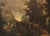 Tuscan School, Depicting a Large Scene with Figures, 1800s, Oil on Canvas, in Very Good conditions. Designed before 1890