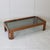 Cassina Rectangular Walnut and Smoked Glass Coffee Table by Afra and Tobia Scarpa for Cassina, Italy, 1960s For Sale - Image 4 of 8