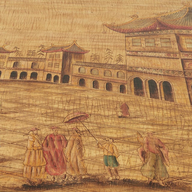 Vintage Faux Bamboo Chinoiserie Server or Console For Sale - Image 12 of 18