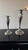 Metal Pair of Global Views Polished Nickel Graduated Candlesticks For Sale - Image 7 of 8