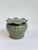 Modern Modern Longquan-Style Celadon Glazed Covered Jar With Lotus Lid For Sale - Image 3 of 8