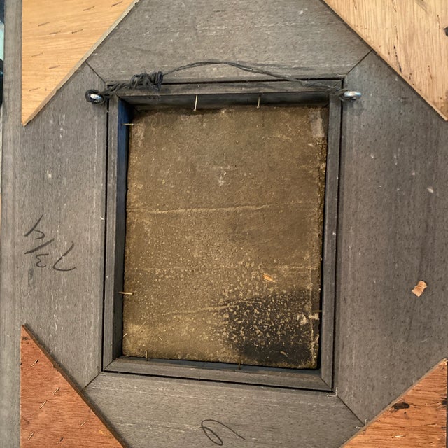 Glass Antique Mosaic Religious Icon For Sale - Image 7 of 8