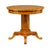 Antique Swedish Birch Oval Center Table, 1895 For Sale - Image 3 of 9
