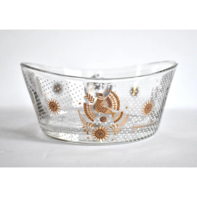 Vintage Mid-Century Modern Georges Briard "Sonata" Chip and Dip Bowls - a Pair For Sale - Image 9 of 13