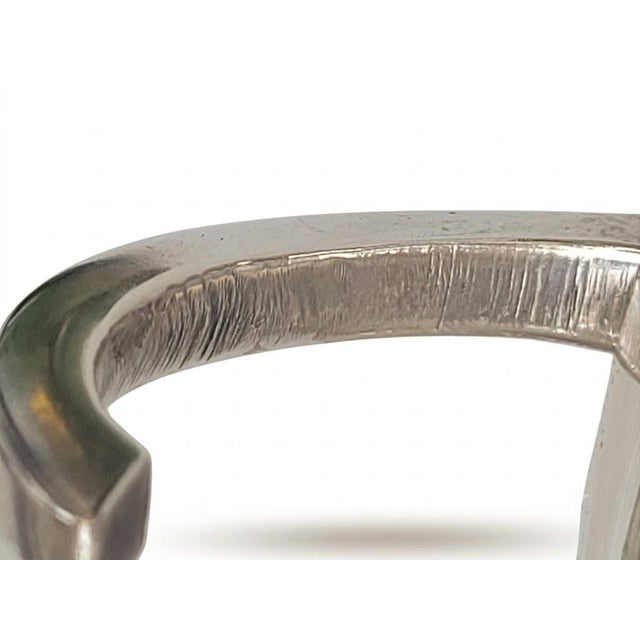 1930s Vintage Art Deco Modernist Silver Plate Tea Set – Bauhaus Influence – 3 Piece For Sale - Image 5 of 8