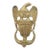 9.5" Vintage Brass American Eagle Door Knocker For Sale