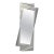 Mid-Century Modern /Postmodern Italian Metal Frame Full-Length Wall Mirror, 1970 For Sale