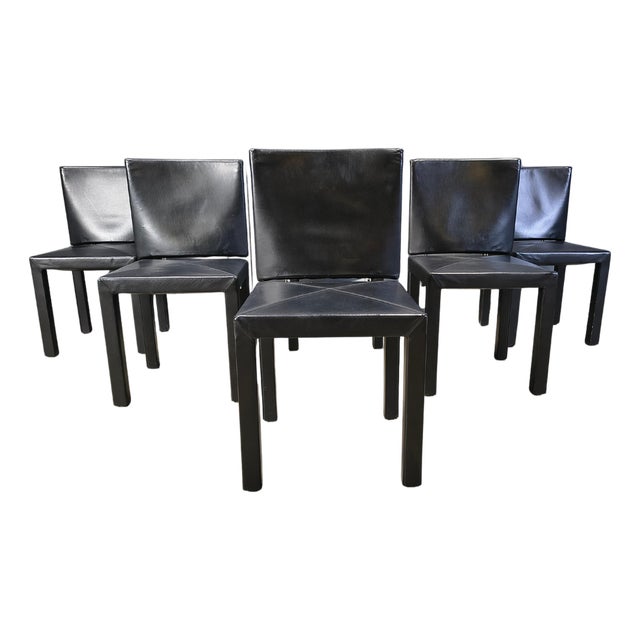 Arcadia Dining Chairs attributed to Paolo Piva for B&B Italia, 1980, Set of 6 For Sale