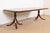 Drexel Heritage Drexel Georgian Mahogany Double Pedestal Extension Dining Table, Newly Refinished For Sale - Image 4 of 12