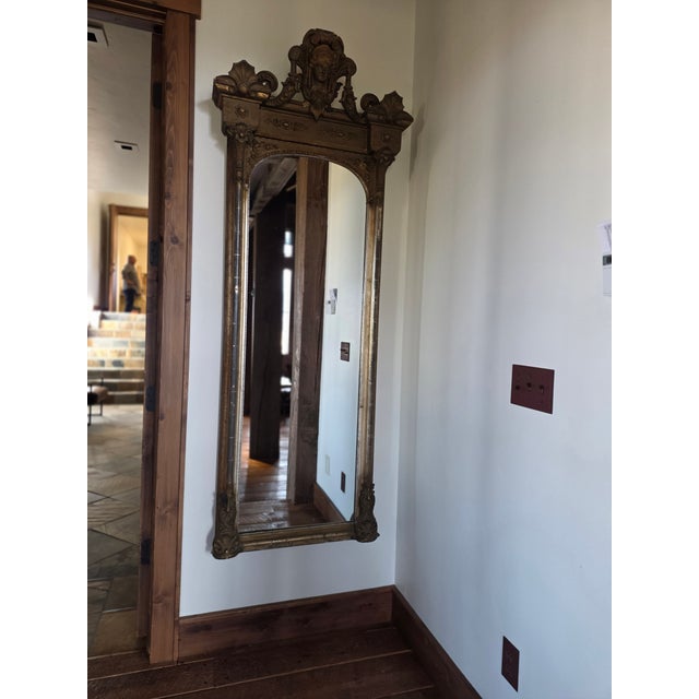Arts & Crafts Late 19th Century Pier Mirror For Sale - Image 3 of 3