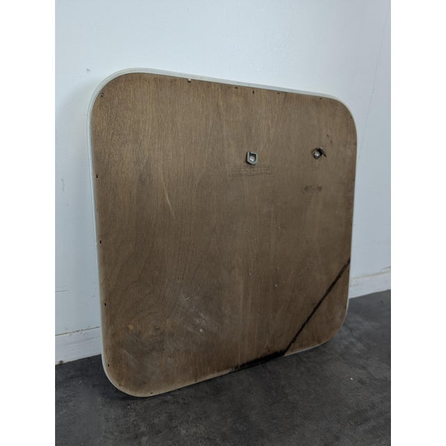 Square Italian Mirror in Resin For Sale - Image 4 of 6