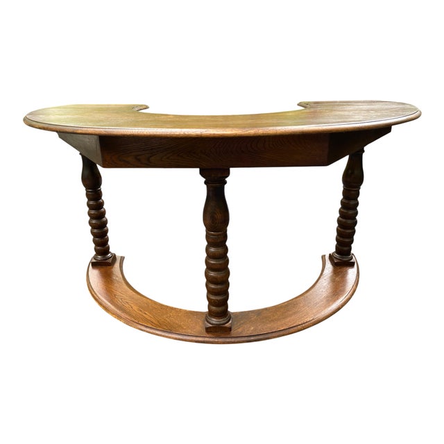 Mid 20th Century English Jacobean Revival Hunt Table For Sale - Image 5 of 12