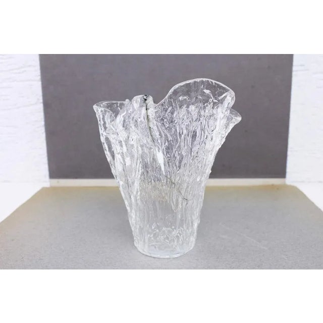 Scandinavian Glass Vase, 1970s For Sale - Image 3 of 13