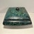 Vintage TONY EVANS Studio Art Pottery Malachite Glaze Lidded Large Ceramic Box Aprox. dimensions: 6"H x 11"W x 11"D Very...