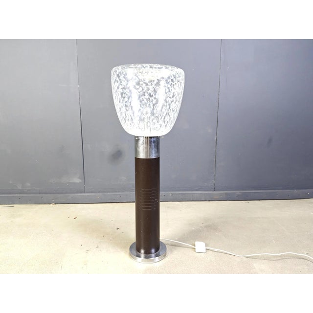 Vintage Floor Lamp by Mazzega, 1960s, in Very Good conditions. Designed 1970 to 1979 Up to 250V (Europe/UK Standard).The...