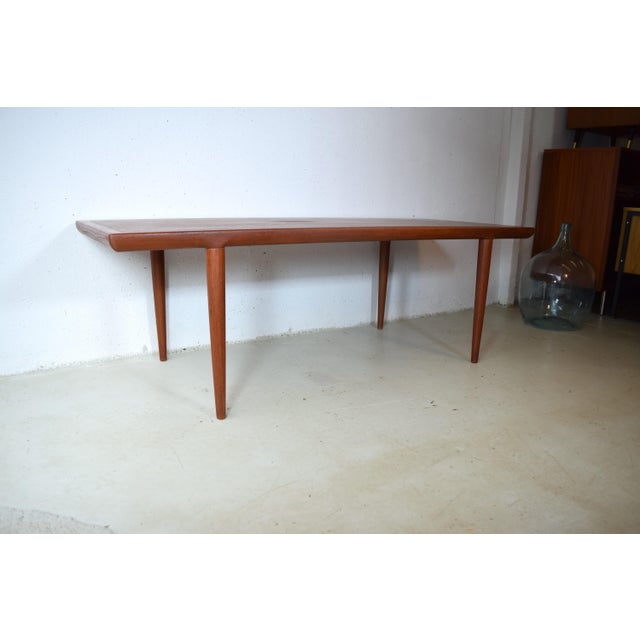 Danish Teak Coffee Table by John Bone, 1960s For Sale - Image 6 of 6