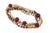 Metal Chanel 1984 Long Sautoir Wrap Necklace With Red Gripoix Glass, Faux Pearls and Gold Links For Sale - Image 7 of 12