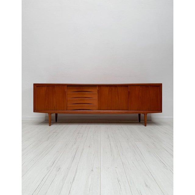 Mid-Century Danish Teak Sideboard by Axel Christensen for Aco Møbler, 1960s For Sale - Image 16 of 16