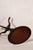 Antique English Mahogany Oval Wine Table For Sale - Image 4 of 5