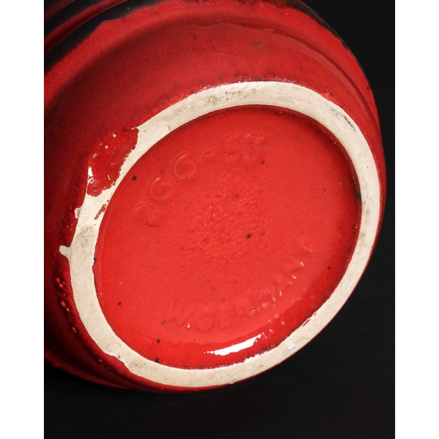 Ceramic Pagoda Floor Vase from Scheurich Keramik, 1970s For Sale - Image 7 of 10