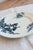 Beautiful antique ironstone dinner plate, Regent pattern, from the Belgian pottery Boch Frères Keramis. Dated to the late...