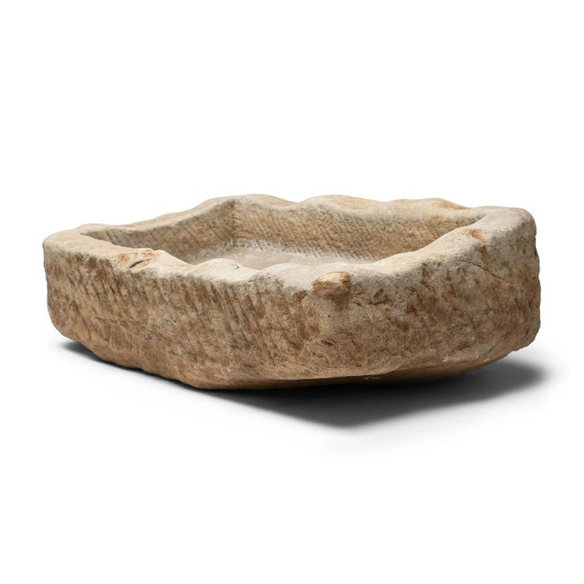Chinese Chiseled Stone Trough, circa 1900 For Sale - Image 4 of 9