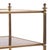 French Three-Tier Brass and Glass End Table, C. 1950 For Sale In Philadelphia - Image 6 of 7