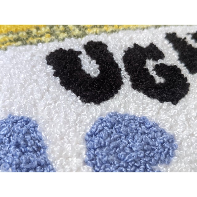 Textile Clueless "Ugh as If" Cher Decorative Hook Pillow For Sale - Image 7 of 9