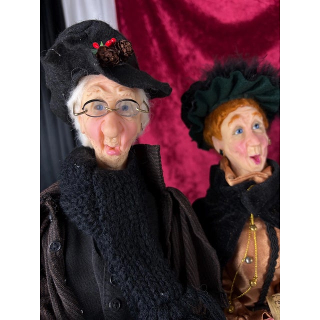 2000 - 2009 The Grand Victorian Ensemble: 7 Large Jacqueline Kent Carolers (2003-2006) | Boxes & COAs Included For Sale - Image 5 of 15