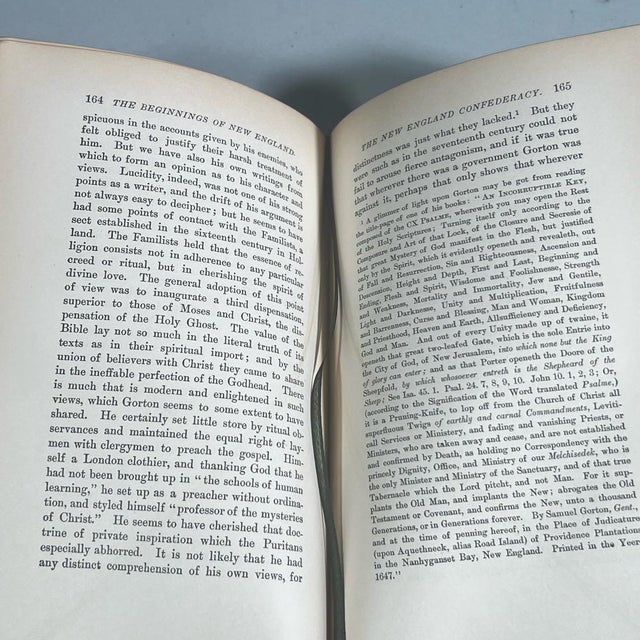 Tan Antique Leather Bindings - American History Books by Harvard Professor John Fiske - 10 Volumes For Sale - Image 8 of 12