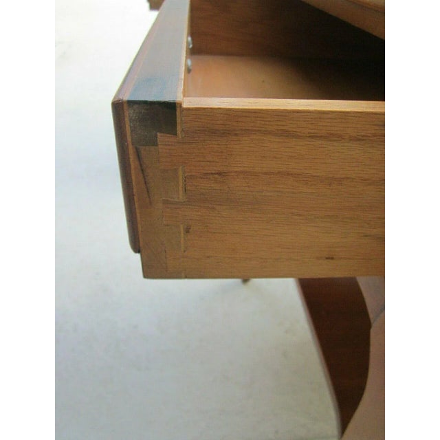 1960s 1960s Hekman Danish Modern Fruit Wood End Tables - a Pair For Sale - Image 5 of 13