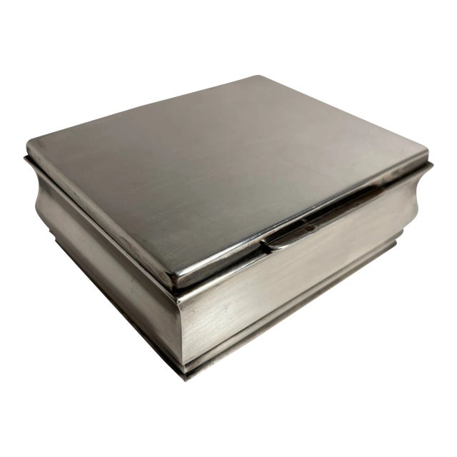 1937-1966 Hungarian Solid Silver Box For Sale