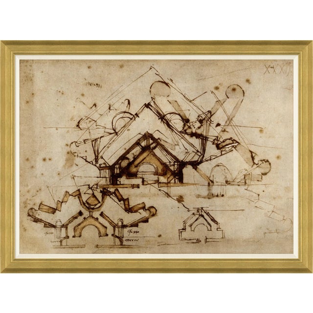 Traditional Disegnare I Framed Art Print by David Phoenix For Sale - Image 3 of 3