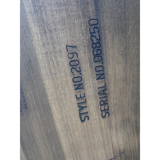 Wood 1960s Lane Furniture Cosmopolitan Walnut End Table Set For Sale - Image 7 of 15