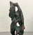 Vintage Hand Carved Abstract Ceramic Figurative Sculpture With Verdigris Finish For Sale In West Palm - Image 6 of 7
