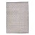 Modern Swedish Style Gray and Beige Handmade Geometric Wool Rug For Sale