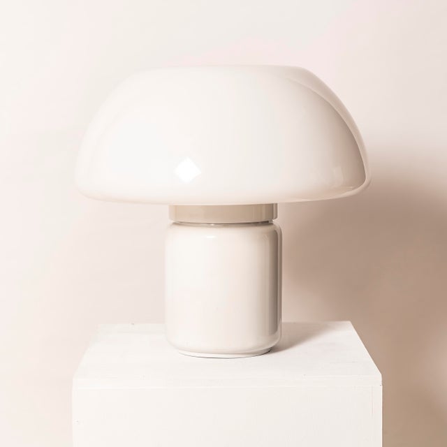 Martinelli Luce Mushroom Table Lamp by Elio Martinelli for Martinelli Luce, Italy, 1970s For Sale - Image 4 of 12