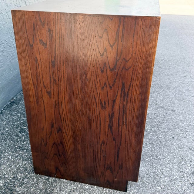 Vintage “Scene One” Campaign Dresser by Henredon For Sale - Image 11 of 12