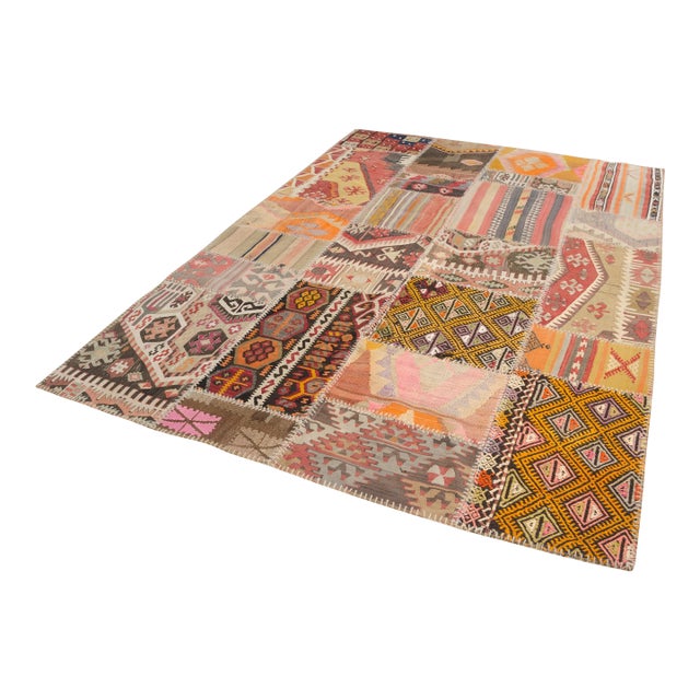 Oushak Vintage Anatolian Rug For Sale