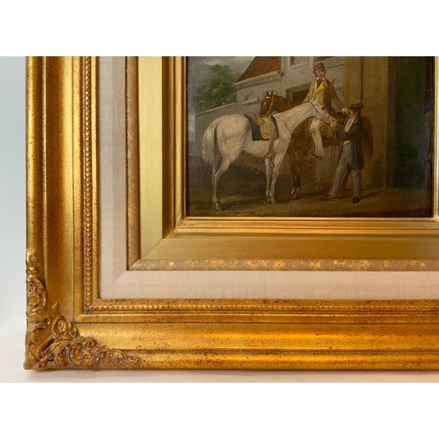 Gold 19th Century James Kerr Lawson Oil on Board Painting, Framed For Sale - Image 8 of 12